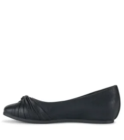 Baretraps Flats & Loafers-Chainey Casual Flat Black