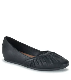 Baretraps Flats & Loafers-Charlie Flat Black