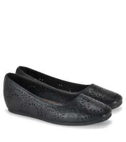Baretraps Flats & Loafers-Chika Casual Flat Black