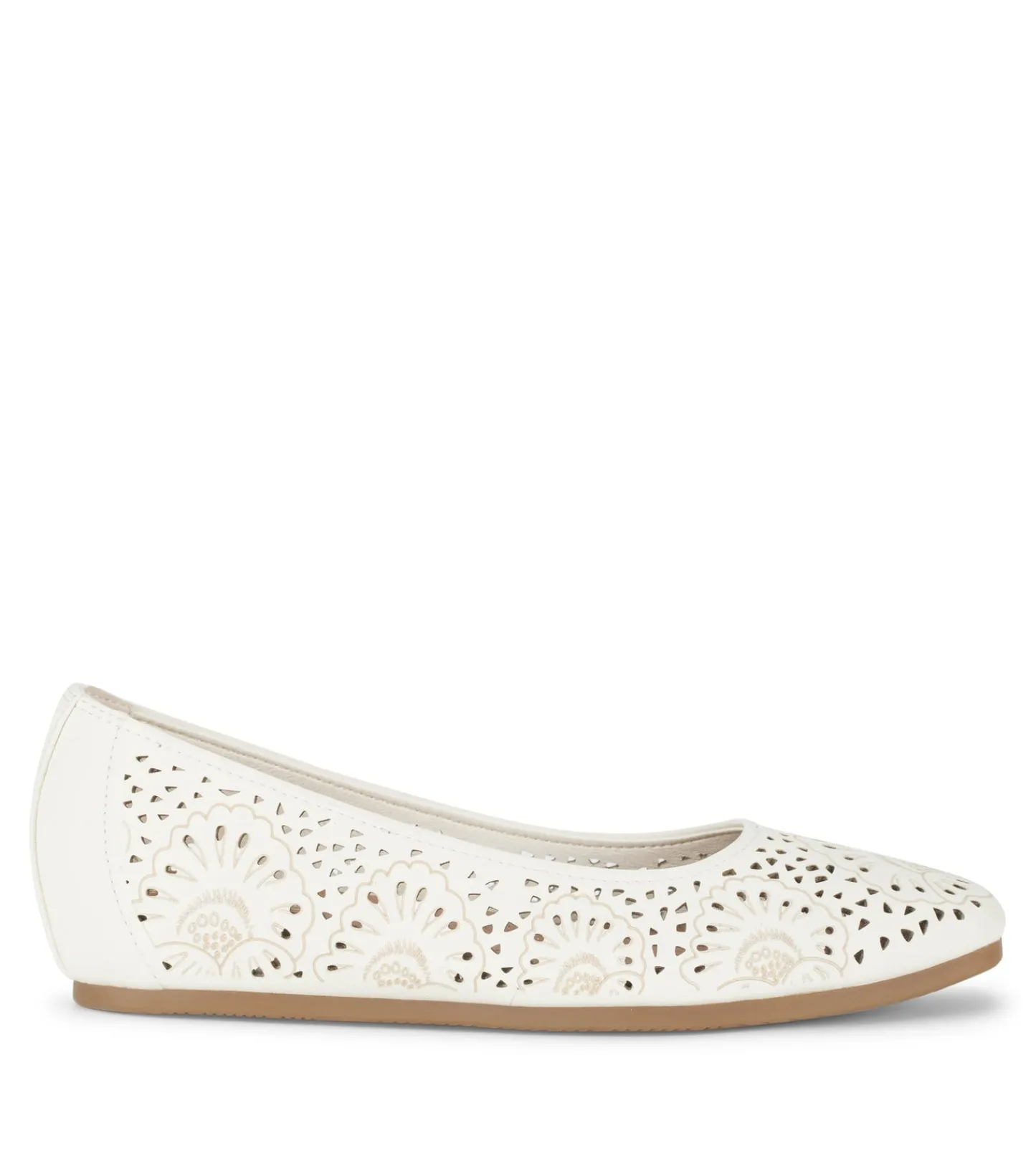 Baretraps Flats & Loafers-Chika Casual Flat Cream