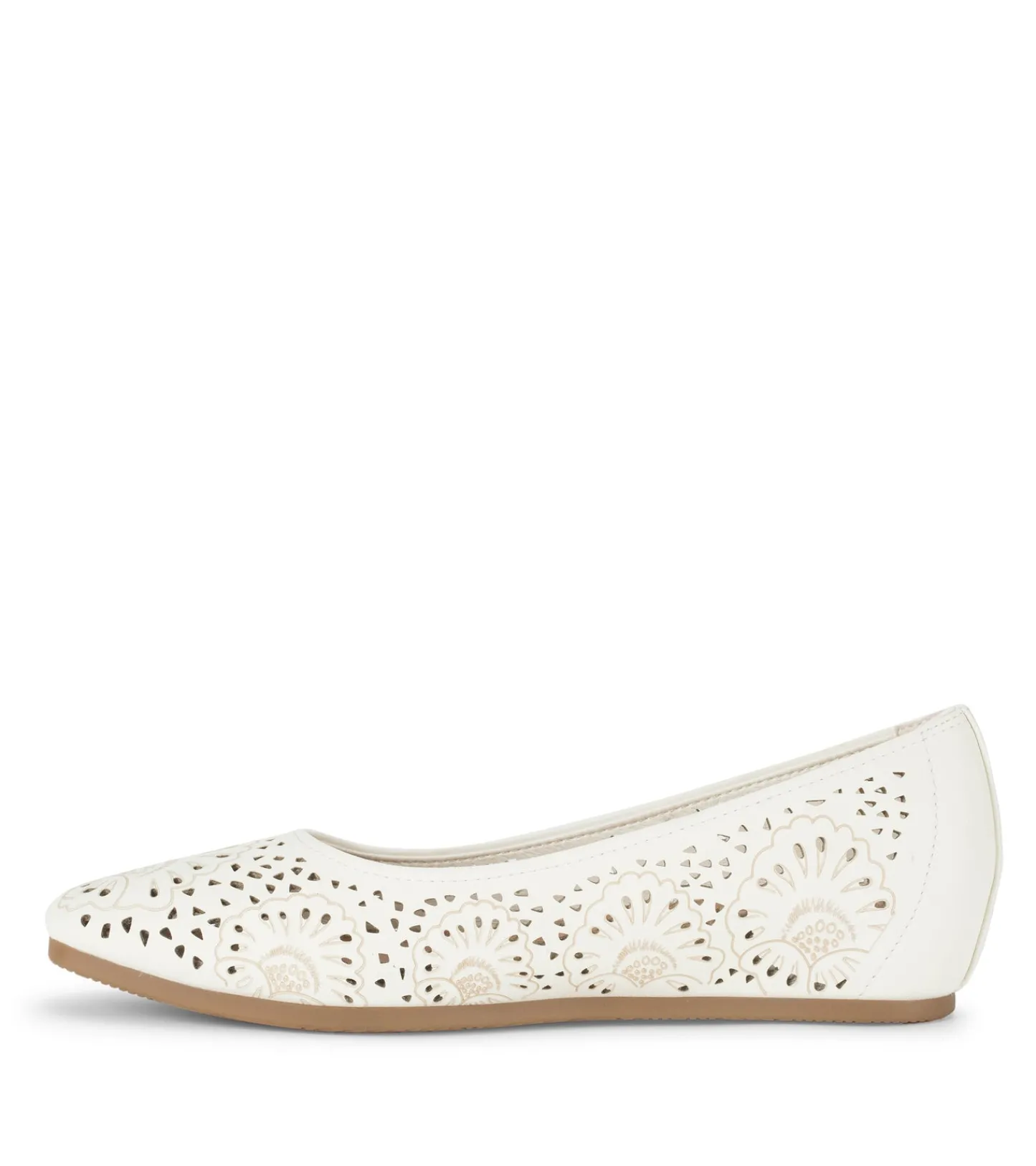 Baretraps Flats & Loafers-Chika Casual Flat Cream