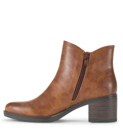Baretraps Booties-Christine Bootie Brown