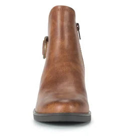 Baretraps Booties-Christine Bootie Brown