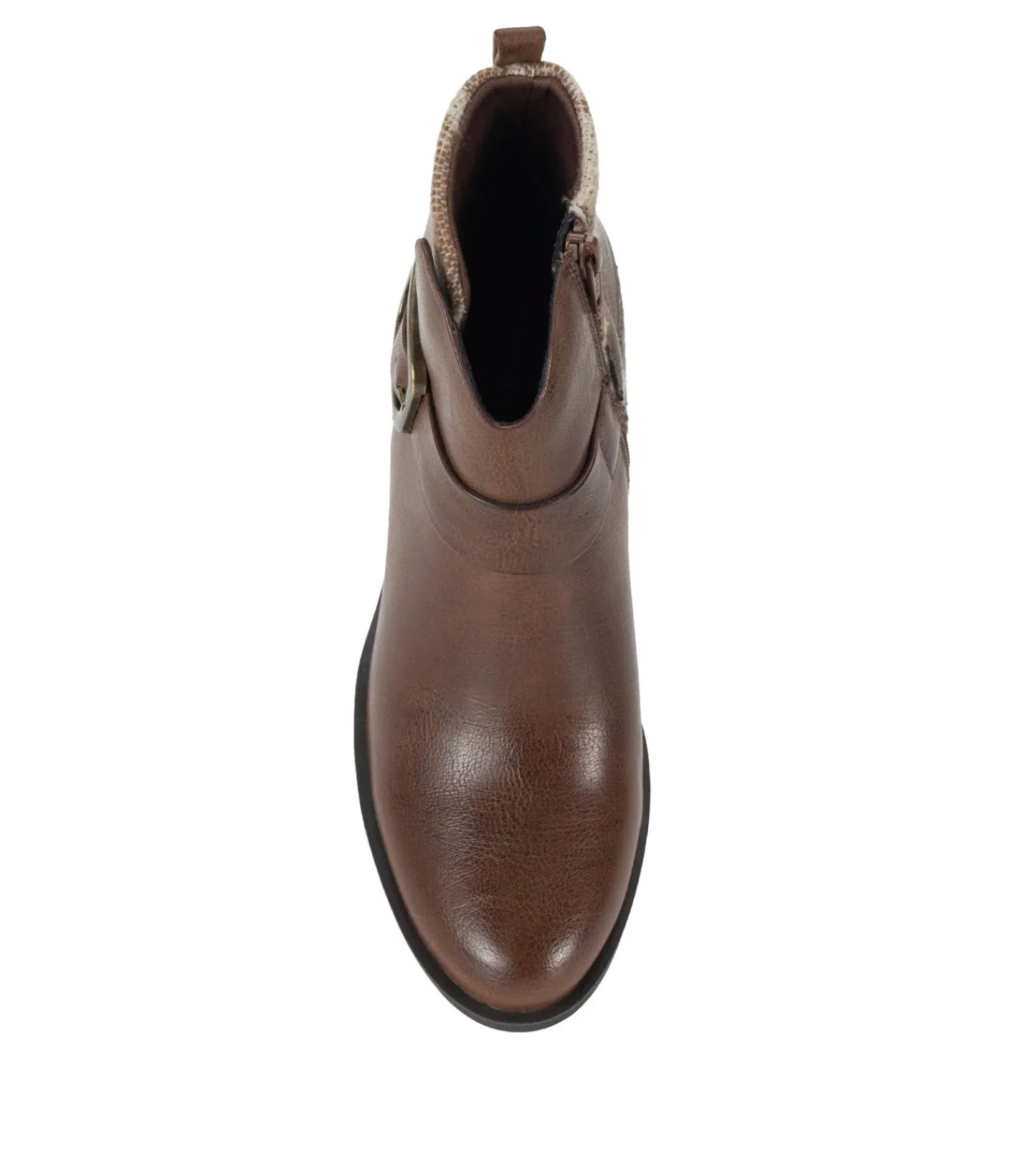 Baretraps Booties-Colorado Block Heel Bootie DarkBrown