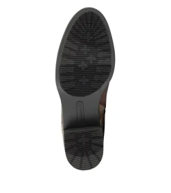 Baretraps Booties-Colorado Block Heel Bootie DarkBrown