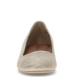 Baretraps Flats & Loafers|Dress Shoes-Covette Wedge Slip On LightChampagne