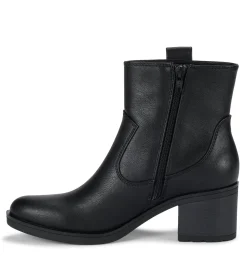 Baretraps Booties-Covina Block Heel Bootie Black