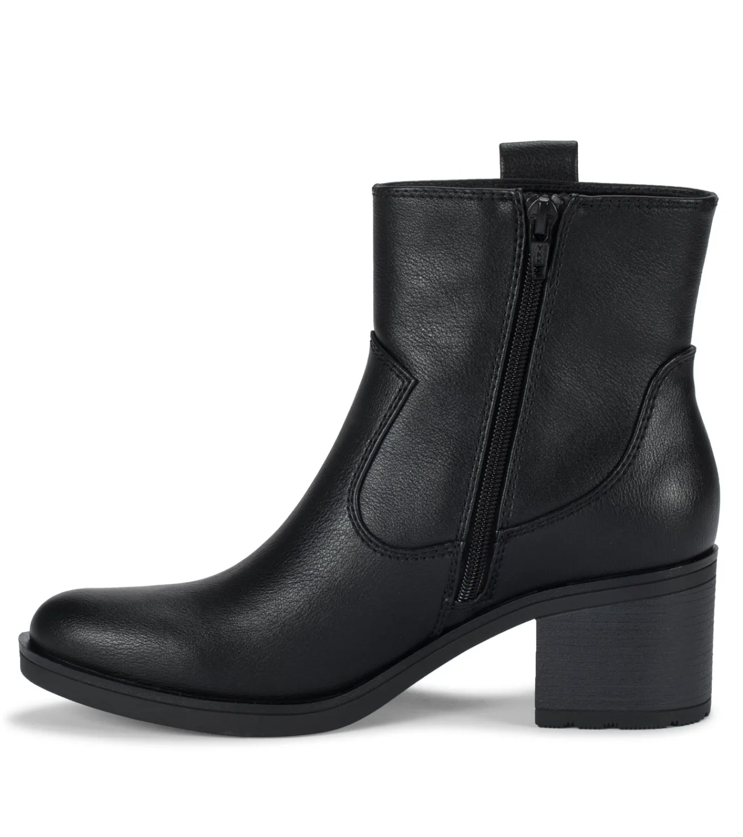Baretraps Booties-Covina Block Heel Bootie Black