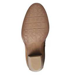 Baretraps Booties-Crystal Block Heel Bootie Auburn