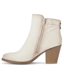 Baretraps Booties-Crystal Block Heel Bootie Milkyway