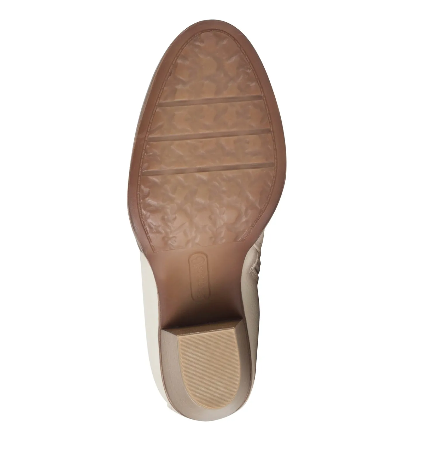 Baretraps Booties-Crystal Block Heel Bootie Milkyway