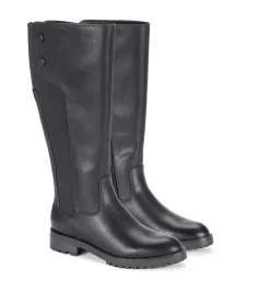 Baretraps Knee High Boots-Danen Riding Boot Black