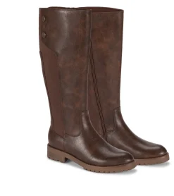 Baretraps Knee High Boots-Danen Riding Boot BrushBrown