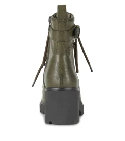 Baretraps Booties-Dani Lace Up Boot DarkJade