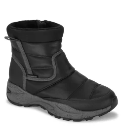 Baretraps Booties|Cold Weather Boots-Darra Waterproof Cold Weather Boot Black/DarkGrey