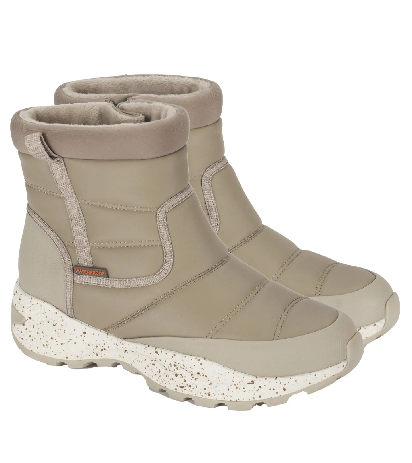 Baretraps Booties|Cold Weather Boots-Darra Waterproof Cold Weather Boot Taupe/Stone