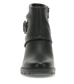 Baretraps Booties-Deborah Block Heel Bootie Black