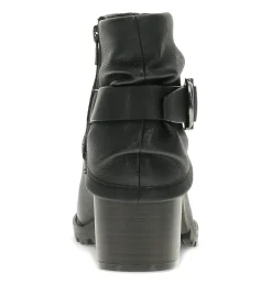 Baretraps Booties-Deborah Block Heel Bootie Black