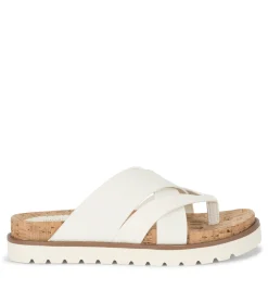 Baretraps Slides & Slip On Sandals-Deirdra Slide Sandal CreamLizard
