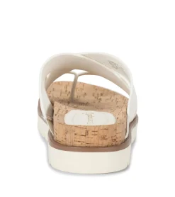 Baretraps Slides & Slip On Sandals-Deirdra Slide Sandal CreamLizard