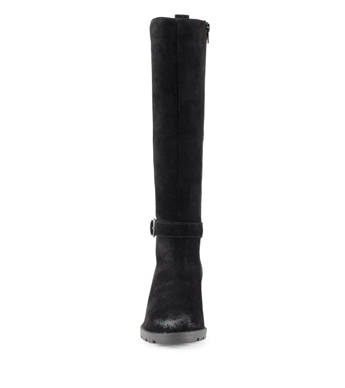 Baretraps Knee High Boots-Della Tall Boot BlackSuede