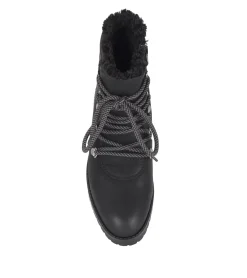 Baretraps Booties-Dennison Lace Up Boot Black