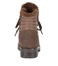 Baretraps Booties-Dennison Lace Up Boot Brown
