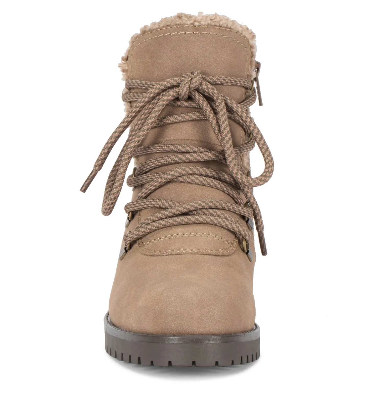 Baretraps Booties-Dennison Lace Up Boot MushroomCamo