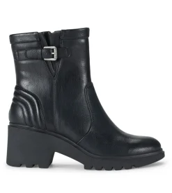 Baretraps Booties-Dovey Midi Boot Black