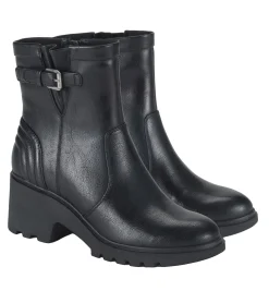 Baretraps Booties-Dovey Midi Boot Black