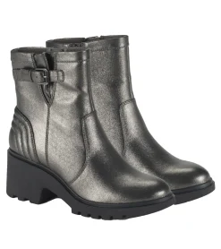 Baretraps Booties-Dovey Midi Boot Gunmetal
