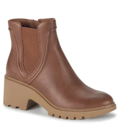Baretraps Booties-Draya Chelsea Boot BrushBrown