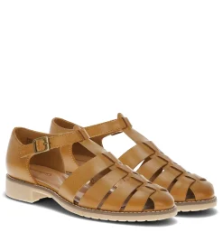 Baretraps Classic Comfort Sandals-Ersula Fisherman Sandal Caramel
