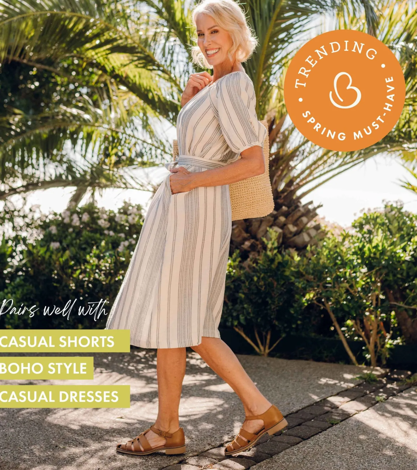 Baretraps Classic Comfort Sandals-Ersula Fisherman Sandal Caramel