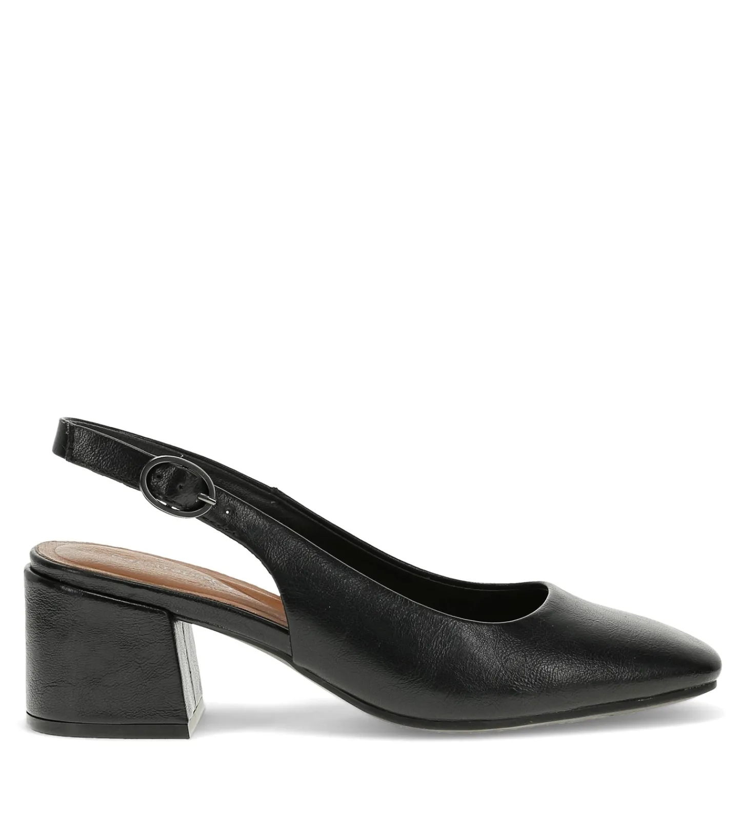 Baretraps Dress Shoes-Ester Block Heel Slingback Pump Black