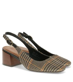 Baretraps Dress Shoes-Ester Block Heel Slingback Pump BlackMulti