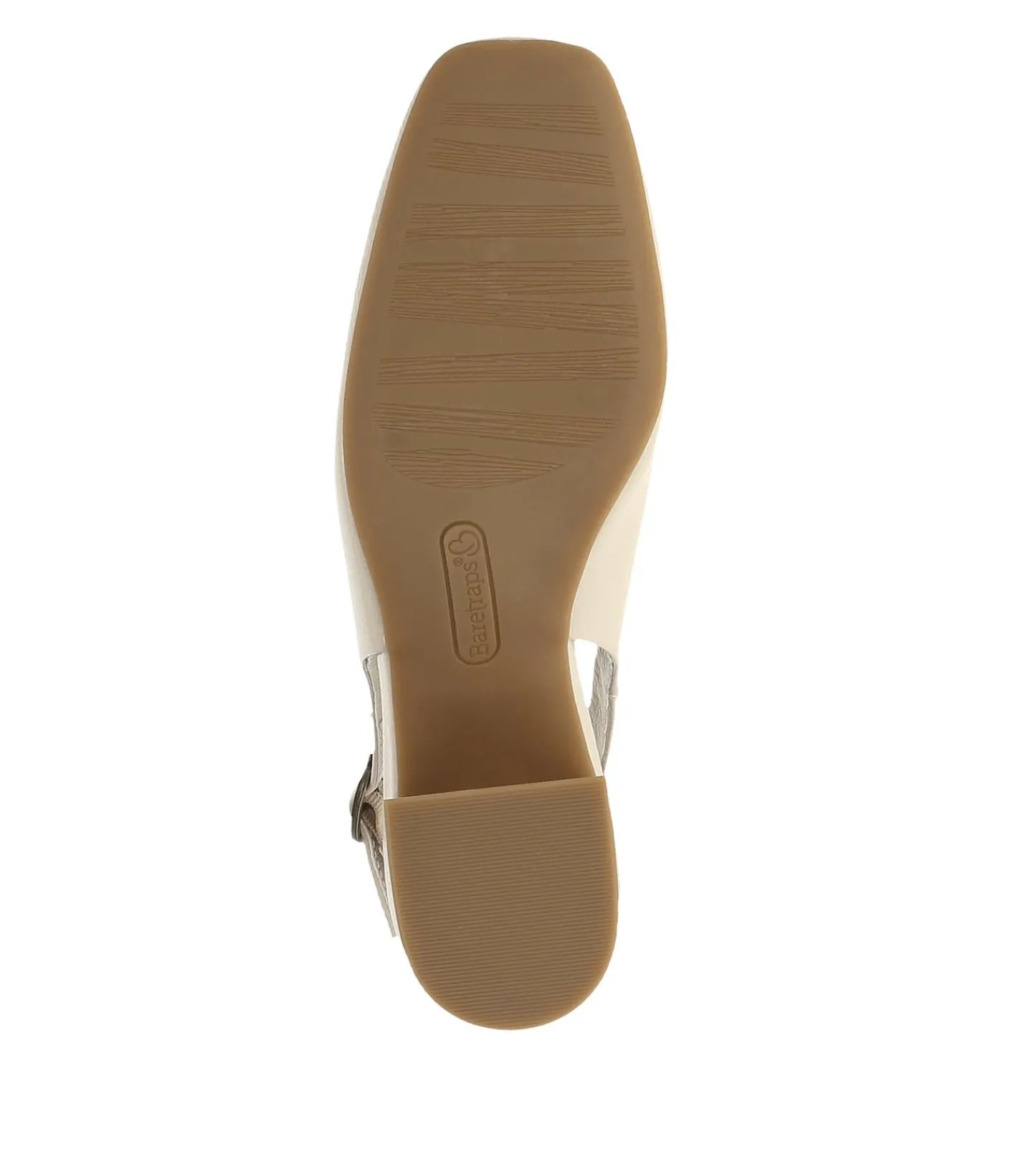 Baretraps Dress Shoes-Ester Block Heel Slingback Pump Ivory