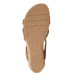 Baretraps Wedge Sandals-Farah Wedge Sandal Caramel
