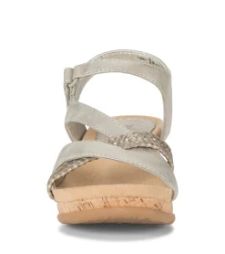Baretraps Wedge Sandals-Farah Wedge Sandal Champagne