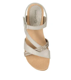 Baretraps Wedge Sandals-Farah Wedge Sandal Champagne
