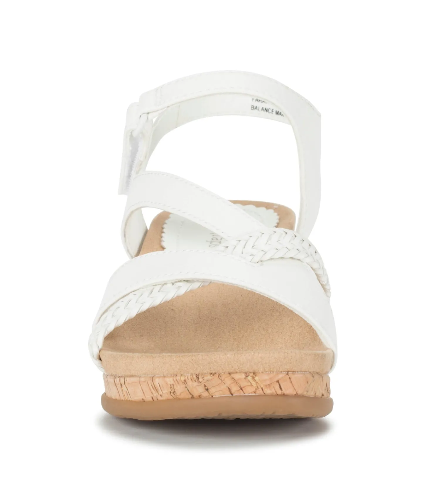 Baretraps Wedge Sandals-Farah Wedge Sandal White