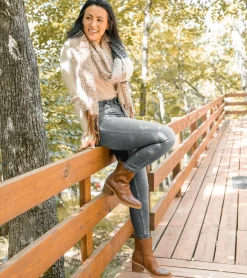 Baretraps Booties-Feeney Block Heel Boot BrushBrown