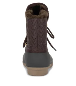Baretraps Booties|Cold Weather Boots-Flash Duck Boot DarkBrown