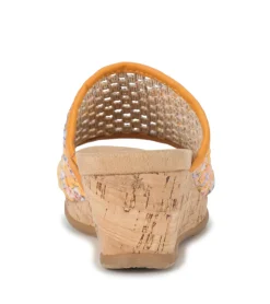 Baretraps Wedge Sandals|Slides & Slip On Sandals-Flossey Wedge Slide Sandal SunMultiFloral