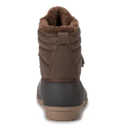 Baretraps Booties|Cold Weather Boots-Flynn Duck Boot DarkBrown