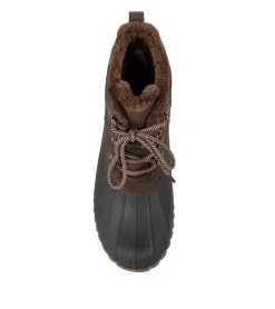 Baretraps Booties|Cold Weather Boots-Flynn Duck Boot DarkBrown