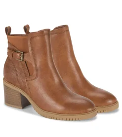 Baretraps Booties-Fremily Block Heel Boot Acorn