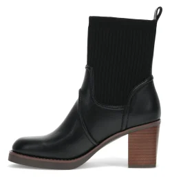 Baretraps Booties-Galatia Heeled Midi Boot Black