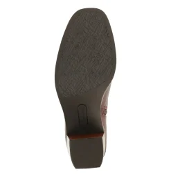 Baretraps Booties-Giana Heeled Midi Boot Bloodstone