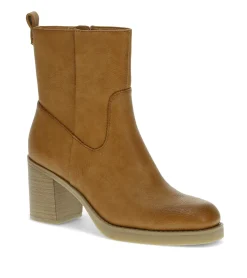 Baretraps Booties-Giana Heeled Midi Boot LightRust